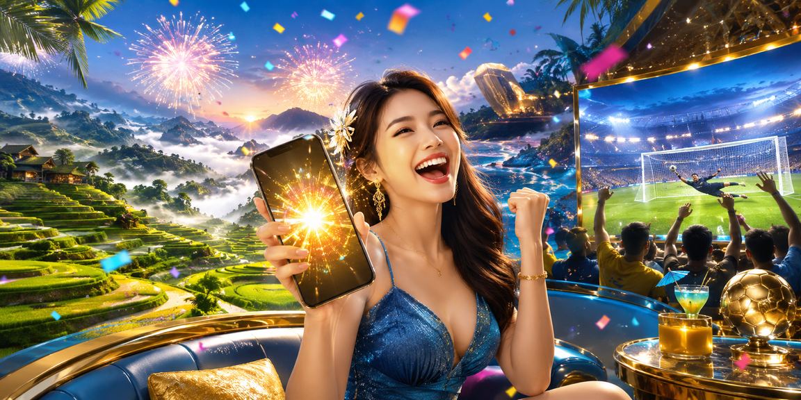 Người dùng tại Sapa trải nghiệm casino và nhận thưởng qua điện thoại trong lễ hội địa phương